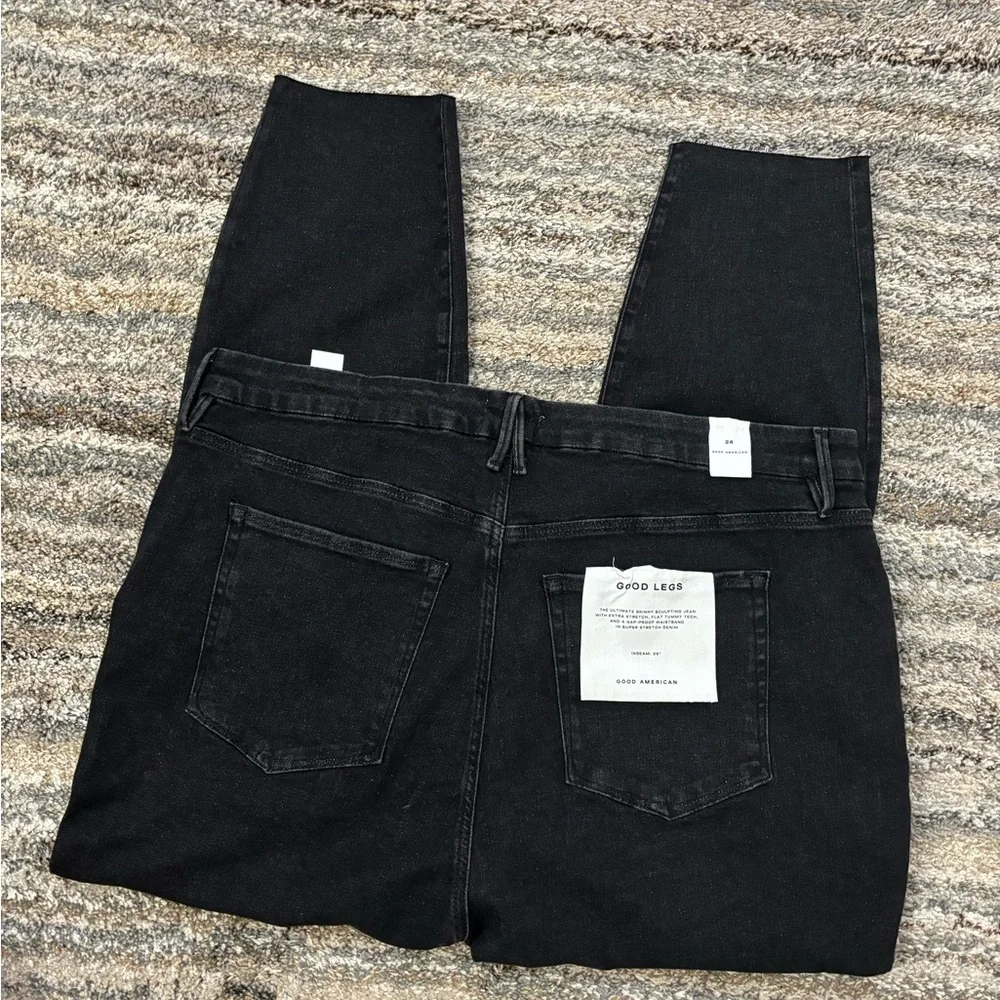 Good American Good Legs Skinny Jeans Sz 24 NWT | Good American Skinny Jeans NEW* - Picture 14 of 14